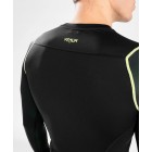 Рашгард - Venum Fusion 2.0 Rashguard long sleeves - Black/Yellow​